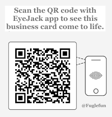 Business cards (bamboo, 10 per page, works with avery 5371 and similar) word. Augmented Reality Business Card Dryden Art