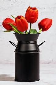 Kitchen Life Black Serisi Siyah Gugum Vazo Vazolar Ev Dekorasyonu Dekorasyon