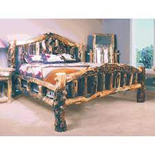 Bed iptv transmitter embroidery pillow kossel bed assembly sofa speaker bed frame king size gaoke shoe plus size stripper shoes baby bed assembly extra bed assembly blue wedge ottoman bed assembly. Mountain Woods Log Furniture Extreme Gnarly Aspen Log Beds