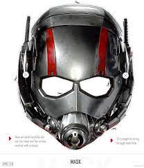 Later you can print it and color it as you like. Free Ant Man Mask 17 Antman Printable Activities Antmanevent Mrs Kathy King