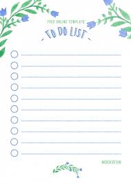 free free printable to do list mockofun