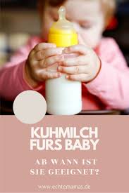 Ab wann ist kuhmilch fürs baby geeignet. Kuhmilch Furs Baby Ab Wann Ist Sie Geeignet Echte Mamas In 2021 Kuhmilch Milchbrei Milch