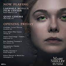 Please expand the article to include this information. Mary Shelley Film Videos Facebook