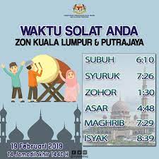 Valitse laajasta valikoimasta samankaltaisia kohtauksia. Kpdnhep Twitterren Info Waktu Solat Bagi W P Putrajaya Kuala Lumpur Dan Kawasan Kawasan Yg Sewaktu Dengannya Kpdnhep Waktusolat