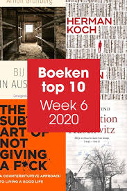 Week 6 2020 Boeken Top 10 In 2020 Boeken Goede Boeken Tops