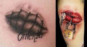 Meaning Of Lips Tattoos On The Neck Tattoo Me Now