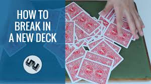 # test making a deck. How To Break In A New Deck Of Cards Hd Youtube