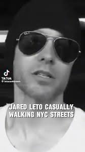 Credit goes to @intoztheunknown via Tick Tock. Jared Letos acts of kindness  and being Jared. , @jaredleto you are a down to earth and with all you fame  you have been able to stay ...