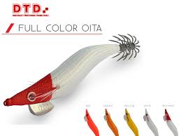 Dtd Squid Jig Full Color Oita Size 3 5 Colour Red Head