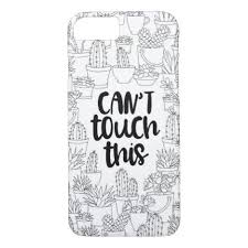 You can use our amazing online tool to color and edit the following iphone coloring pages. Can T Touch This Cactus Coloring Iphone Case Zazzle Com Iphone Cases Succulent Phone Case Cant Touch This