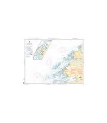 Norwegian Nautical Chart 67 Leines Grotoya Steigen