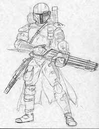Use crayola® crayons, colored pencils, or markers to color the wild helmet. Mandalorian Heavy Gunner By Kuk Man On Deviantart
