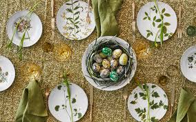 Make a paper plate easter bunny with two small paper plates, cotton balls, and wiggly eyes. Easter Martha Stewart