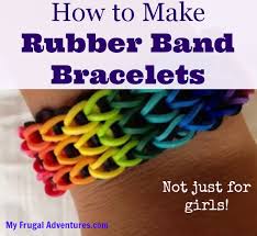 Completed the rubber band thing from your site for my loom pick. How To Make Rubber Band Bracelets My Frugal Adventures