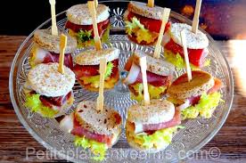 Petits Sandwiches Au Jambon De Bayonne Sandwich Jambon Jambon De Bayonne Recettes De Cuisine