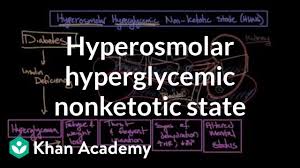 Acute Complications Of Diabetes Hyperosmolar Hyperglycemic