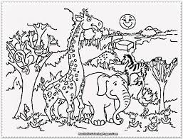 Coloriage zoo tycoon a imprimer gratuit. Coloriage Animaux En Plein Air Dessin Gratuit A Imprimer