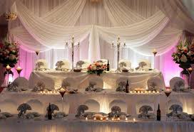 Elegance Decor Wedding Decorators London Nigerian Wedding Flower Centerpieces Wedding Backdrops W Head Table Wedding Reception Head Table Head Table Decor