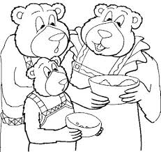 Three bears coloring pagestle pigs props print. Goldilocks And The Three Bears Coloring Pages Coloring Home