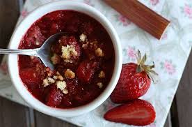 Compote Fraises Rhubarbe Et Sable Breton Cuisine De Bebe Recettes De Cuisine Cuisine Recette Babycook