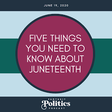 Please, try to prove me wrong i dare you. 5 Things You Need To Know About Juneteenth