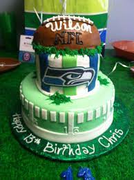 Pin By Elizabeth Taylor On My Hawks Seahawks Cake Yummy Things To Bake Seattle Seahawks Cake
