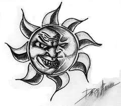Also sunlight drawing easy available at png transparent variant. Easy Sun And Moon Pencil Drawing Novocom Top