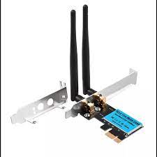 Low Profile Bracket Detachable 5Dbi Antennas 1200M Network PCI-Express Card  PCIE Wireless WIFI PCIE Adapter