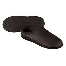 Sharper Image Mens Memory Foam Slipper