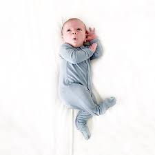 Made Of Our Super Soft Bamboo Your Babe Will Be Nice And Cozy In Their Pajamas Perfect For Babies With Sensitive Skin Or Eczema Baby Soft Baby Fashion Layette