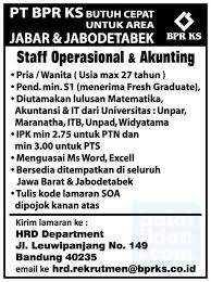 Candidate must prossess at least diploma in business studies/administration/management or equivalent with minimum gpa 3.00. Pos Cibabat Info Loker Bandung Raya Home Facebook