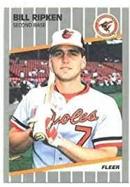 Maybe you would like to learn more about one of these? Amazon Com 1989 Fleer Error 616a Bill Ripken Baltimore Orioles Obsenity Written On Bat Knob Baseball Cards Collectibles Fine Art