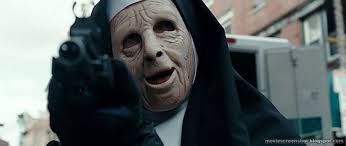Theres a function in the town tonite. The Town These Are The Creepiest Masks I Ve Ever Seen In A Movie The Town Movie Movies Creepy Masks