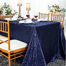 4.6 out of 5 stars 530. Navy Blue Sequin Tablecloths 90 X132 Wholesale