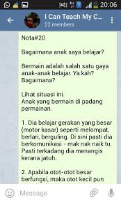 Sudah membaca 20 kiat yang harus kita lakukan agar anak kita yang baru masuk sd bisa dengan cepat. Cara Ajar Anak Membaca Awal Bimbingan Whatsapp Group