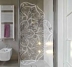 Delta's custom glass shower door program offers 1000s of design combinations by choosing your glass. Shower Stickers For Every Style Tenstickers