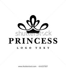 Black And White Crown Logo Princess Crown Logo Design Logo Design Crown Logo Princess Logo