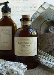Lavender Bubble Bath And Body Lotion In Vintage Packaging Lavender Bodylotion Vintage Emil Body Lotion Brands Lavender Bubble Bath Hand Soap Packaging