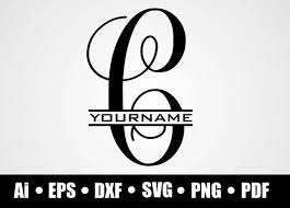 Download Split Letter C Monogram C Svg Dxf Png Eps Ai Pdf Pngio 392588 Png Images Pngio