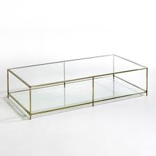 Sybil Oblong Tempered Glass Coffee Table Am Pm Price Reviews And Rating Glazen Salontafels Salontafel Grote Salontafels