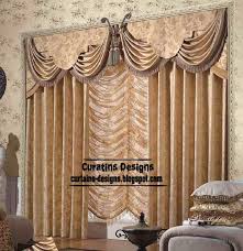 Unique Living Room Curtain Design And Butterfly Valance Style Elegant Curtains Indian Living Rooms Curtain Designs