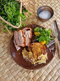 We earn a commission for products purchased through some links in this article. Kumara Gratin And Pork Belly Lauraine Jacobs