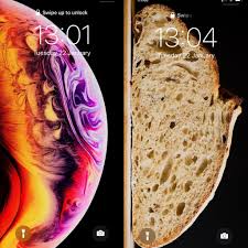 Free download high quality iphone, android + more wallpapers. Hey Breadit I Thought I Could Improve On Apple S Iphone Notch Wallpaper With My Sourdough Breadit