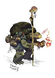 Yinad Tortle Cleric Of Knowledge Myth Weavers