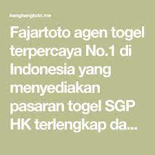 Fajartoto Agen Togel Terpercaya No 1 Di Indonesia Yang Menyediakan Pasaran Togel Sgp Hk Terlengkap Dan Live Games Terbaik Ter Indonesia Buku Gambar Foto Lucu