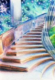 There S A Lady Who S Sure All That Glitters Is Gold And She S Buying A Stairway To Heaven Drawn To Help 2 3 Stairway To Heaven By Theperian On Deviantart Stairway To Heaven Stairways Heaven