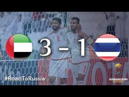 .mongkol tossakai (played on 13 june 2017 at 12:00) thailand: Uae Vs Thailand Asian Qualifiers Road To Russia Youtube