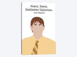 Rate 5 stars rate 4 stars. Bears Beets Battlestar Galactica The Off Very Nice Words Icanvas