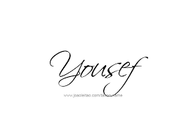 See the popularity of the boy's name yousef over time, plus its meaning, origin, common sibling names, and more in babycenter's baby names tool. Yousef Name Tattoo Designs