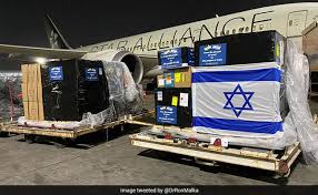 Direct relation to israel, israeli citizens or palestine should be reflected in the title of your post. Israel Delivers First Consignment Of Medical Aid To India